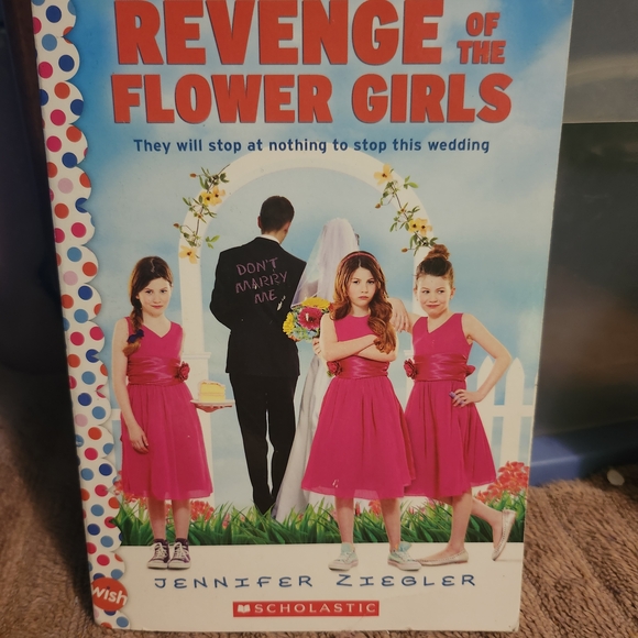 Scholastic's Revenge of the Flower Girls - Red and Pink Cover - Picture 1 of 1